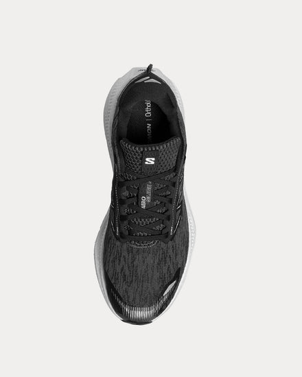 Salomon Aero Glide 4 Black / White Running Shoes - 2