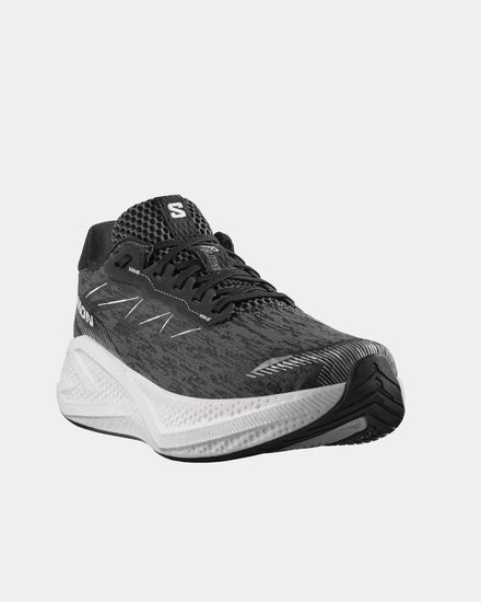 Salomon Aero Glide 4 Black / White Running Shoes - 3