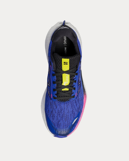 Salomon Aero Glide 4 Bluing / White Running Shoes - 2