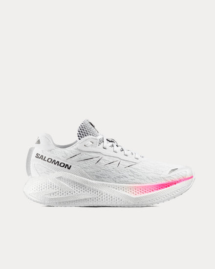 Salomon Aero Glide 4 White / White Running Shoes - 1
