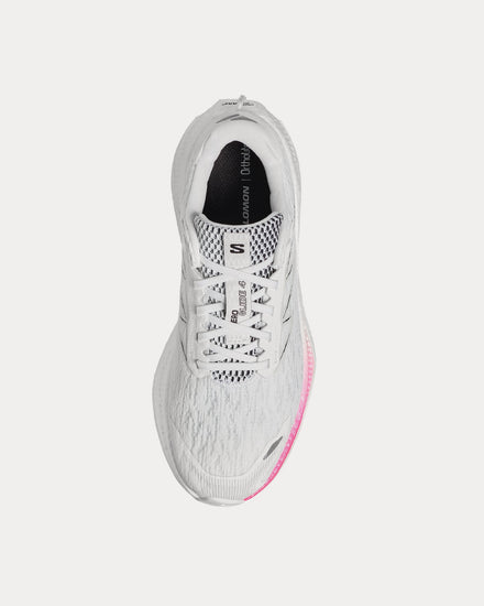 Salomon Aero Glide 4 White / White Running Shoes - 2