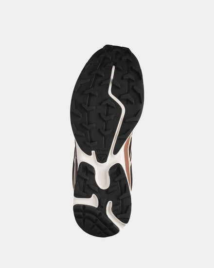 Salomon XT-6 Black Coffee / Burro / Bitter Chocolate Low Top Sneakers - 5
