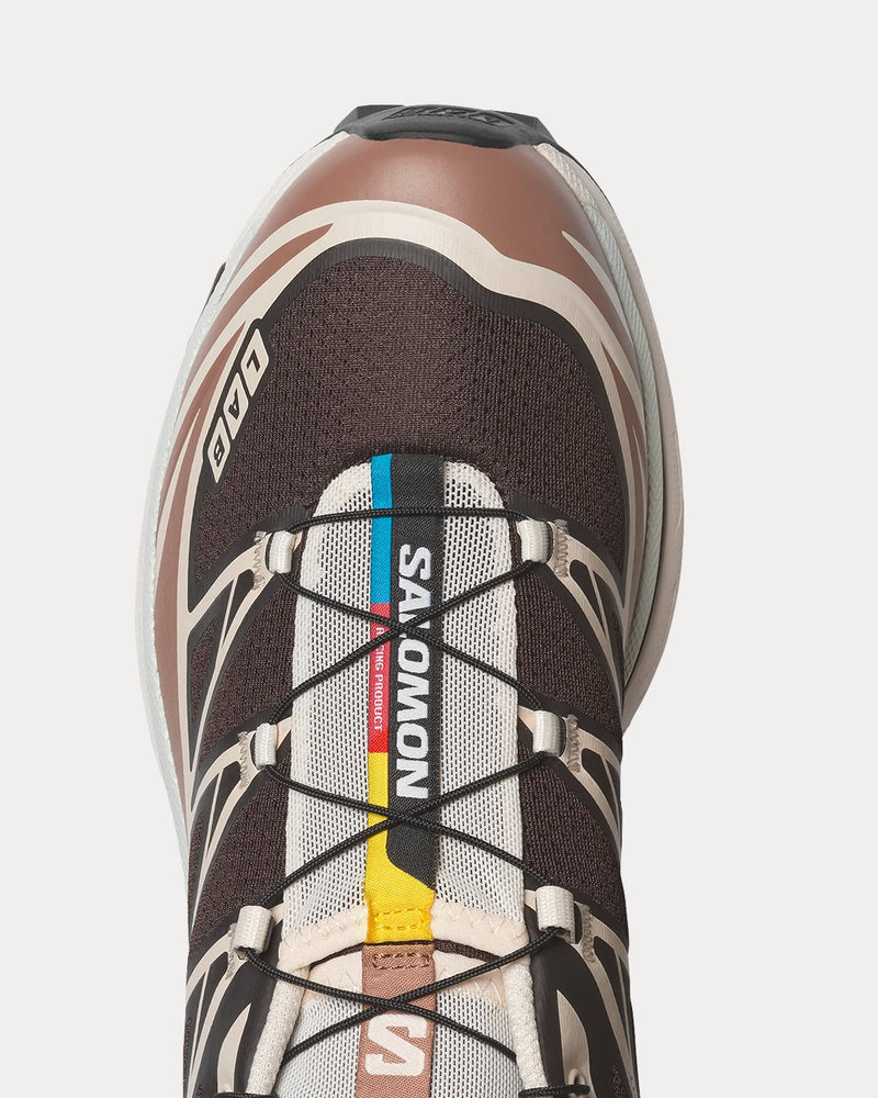Salomon Unisex XT-6 Black Coffee / Burro / Bitter Chocolate Low
