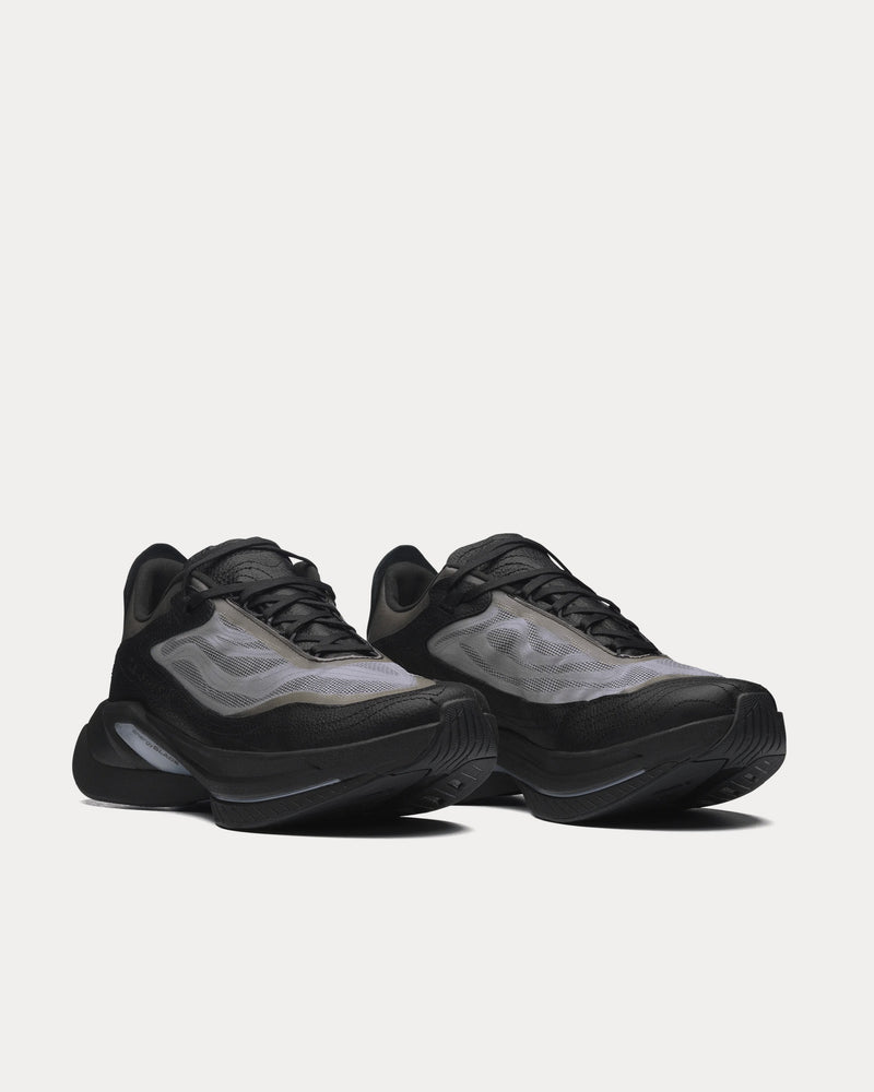 Salomon Unisex Neuva Advanced Black / Black Low Top Sneakers