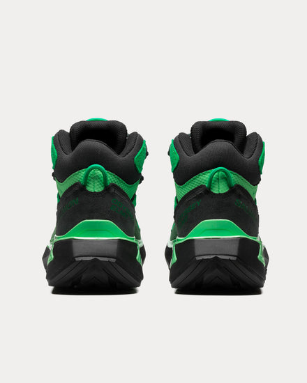 Salomon Odyssey Elmt Mid Gore-Tex Eden / Bright Green / Black High Top Sneakers - 4