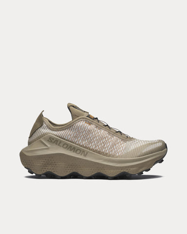 Salomon Orava Advanced Fallen Rock / Stone Gray / Bronze Brown Running Shoes