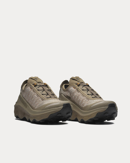 Salomon Orava Advanced Fallen Rock / Stone Gray / Bronze Brown Running Shoes - 3