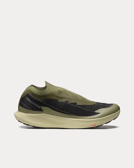 Salomon Pulsar Reflective Advanced Olive Night / Alfalfa / Deep Lichen Green Slip On Sneakers - 1