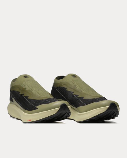Salomon Pulsar Reflective Advanced Olive Night / Alfalfa / Deep Lichen Green Slip On Sneakers - 3