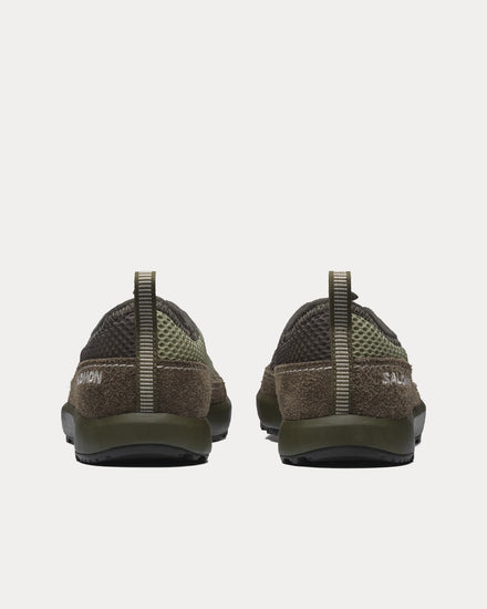 Salomon RX-Enro Uchi Tea / Earth Brown / Olive Night Slip On Sneakers - 4