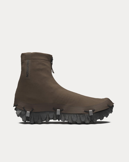 Salomon Snowclog Advanced Earth Brown / Black / Cloudburst Slip On Sneakers - 1
