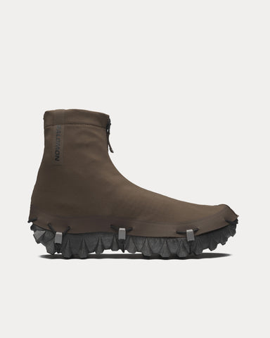 Salomon Snowclog Advanced Earth Brown / Black / Cloudburst Slip On Sneakers