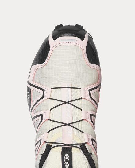 Salomon Speed Cross 3 Vanilla Ice / Icy Pink Low Top Sneakers - 5