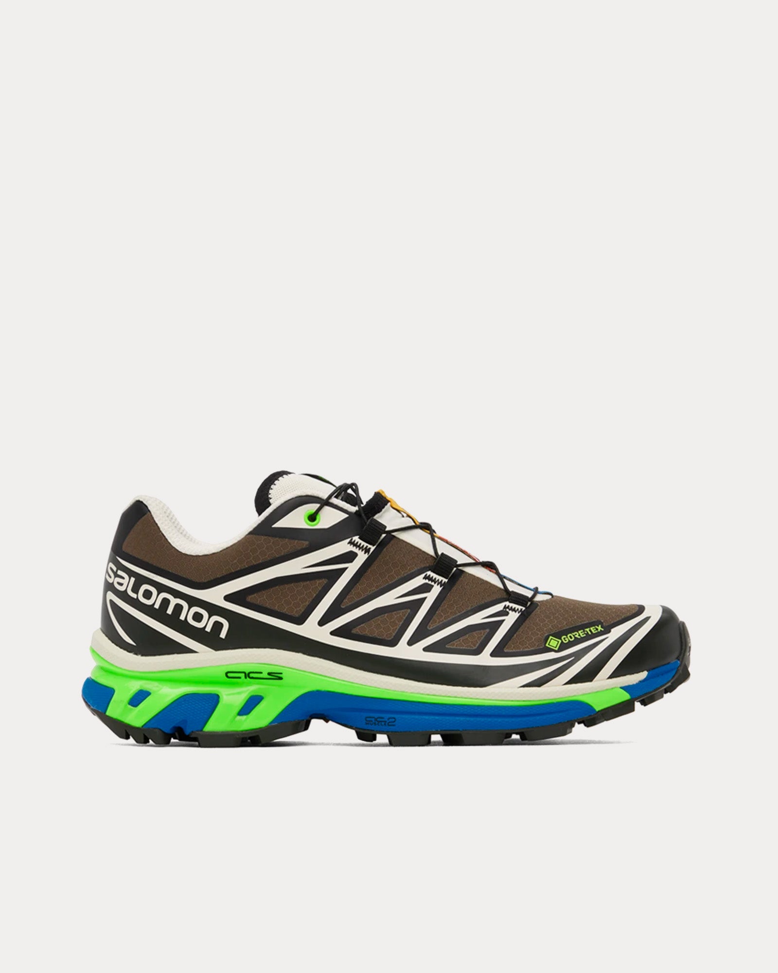 Salomon x Ssense Unisex XT-6 GTX SSENSE XX Brown / Green Low Top