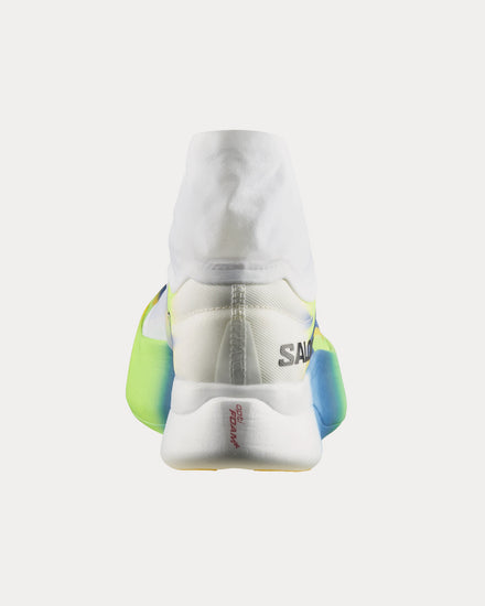 Salomon x L'Art de L'Automobile S/Lab Phantasm 3 White / White Running Shoes - 4