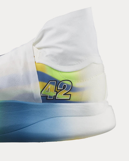 Salomon x L'Art de L'Automobile S/Lab Phantasm 3 White / White Running Shoes - 5