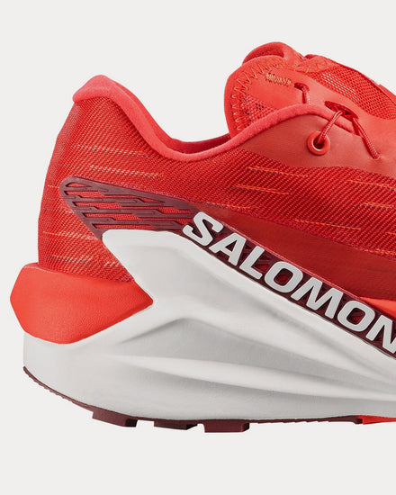 Salomon S/Lab Pulsar 4 Fiery Red / Vanilla Ice Running Shoes - 2