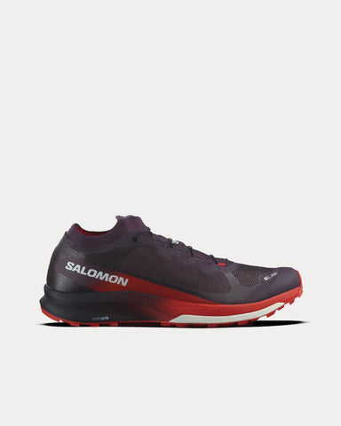 Salomon S/Lab Ultra 3 Plum Perfect / Fiery Red Running Shoes