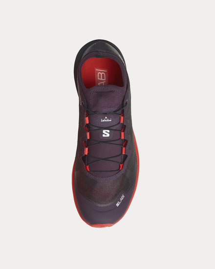 Salomon S/Lab Ultra 3 Plum Perfect / Fiery Red Running Shoes - 2