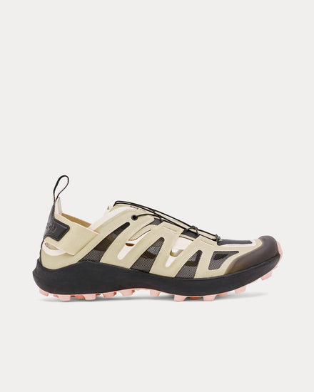 Salomon Udara Advanced Pale Olive Green / Black / Impatiens Pink Low Top Sneakers - 1