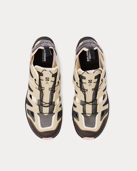 Salomon Udara Advanced Pale Olive Green / Black / Impatiens Pink Low Top Sneakers - 2