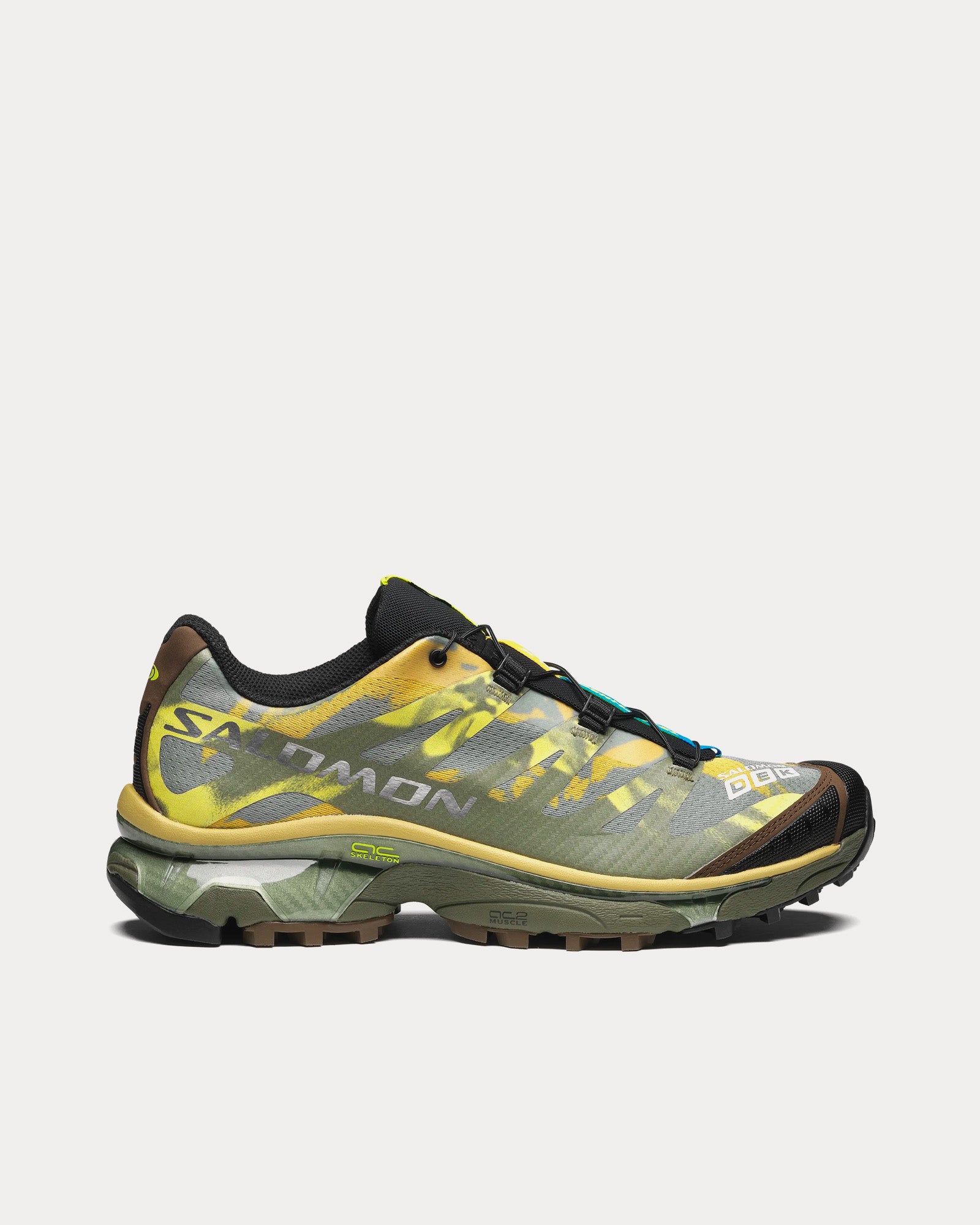 Salomon Unisex XT-4 OG Dekmantel Lily Pad / Dark Earth / Lemon Low