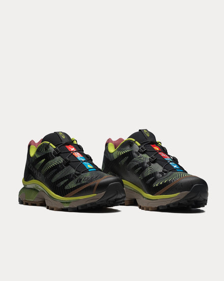 Salomon XT-4 OG R.A.D Black / Dark Citron / Nocturne Low Top Sneakers - 3