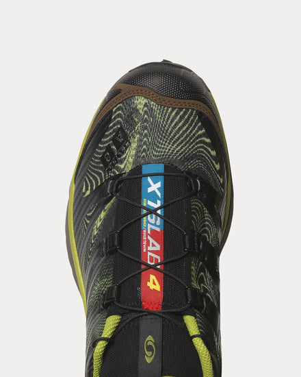 Salomon XT-4 OG R.A.D Black / Dark Citron / Nocturne Low Top Sneakers - 5