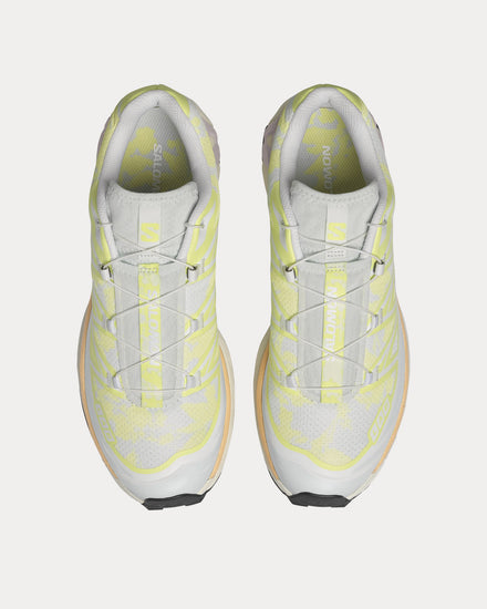 Salomon XT-6 'Alpen Blossom' Ice Flow / Sunny Lime Low Top Sneakers - 2