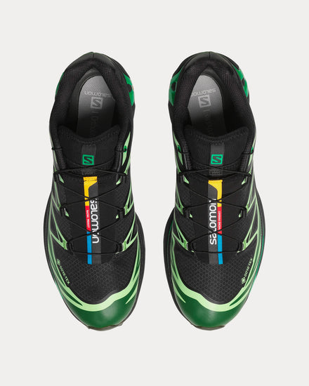 Salomon XT-6 Gore-Tex Black / Eden / Green Ash Low Top Sneakers - 2
