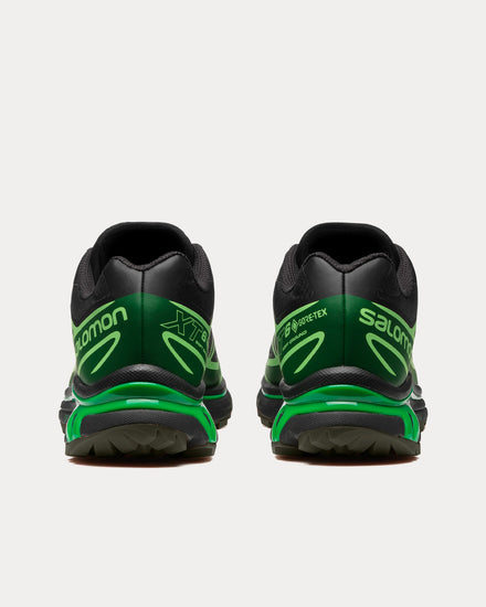 Salomon XT-6 Gore-Tex Black / Eden / Green Ash Low Top Sneakers - 4