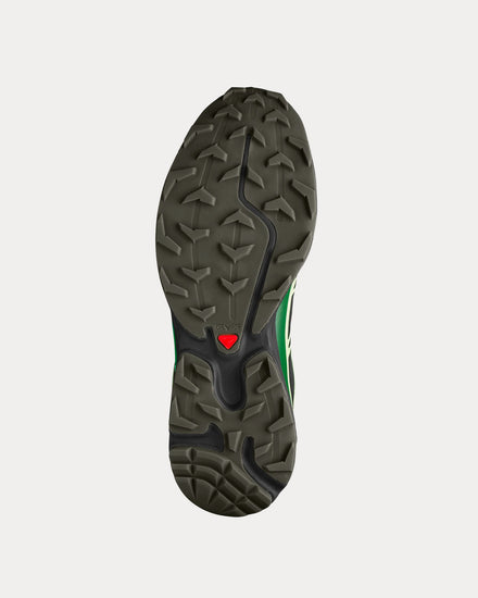 Salomon XT-6 Gore-Tex Black / Eden / Green Ash Low Top Sneakers - 5
