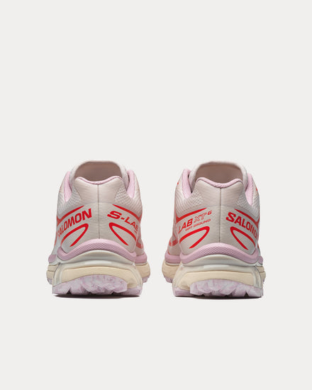 Salomon XT-6 'Nostalgia' Lilac Ash / Fiesta / Dawn Pink Low Top Sneakers - 4