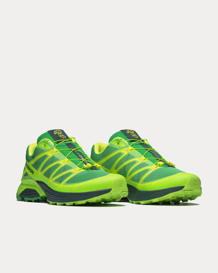 Salomon x FERXXO XT-Pathway 2 Bright Green / Green Gecko Low Top Sneakers - 3