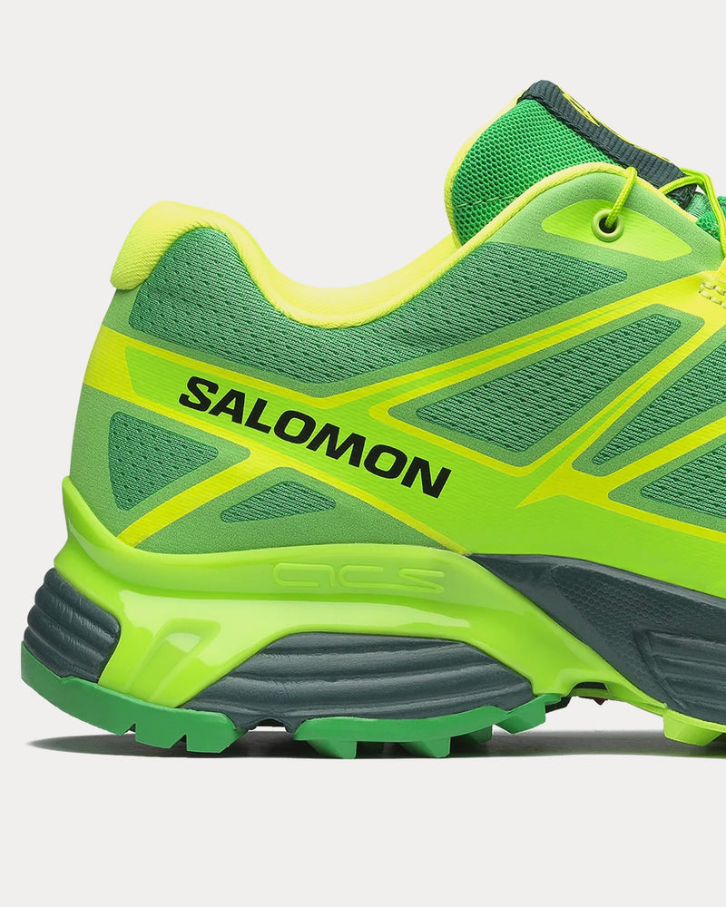 Salomon x FERXXO XT-Pathway 2 Bright Green / Green Gecko Low Top Sneakers - 5