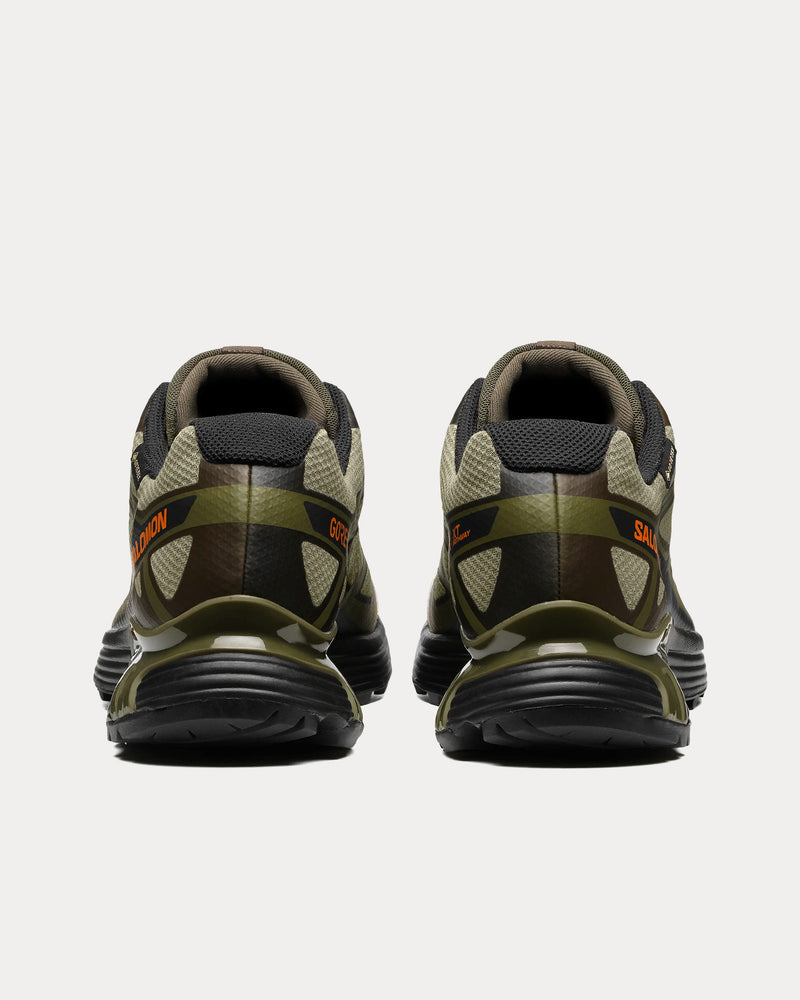 Salomon XT-Pathway Gore-Tex Deep Lichen Green / Peat / Lunar Rock Low Top Sneakers - 3