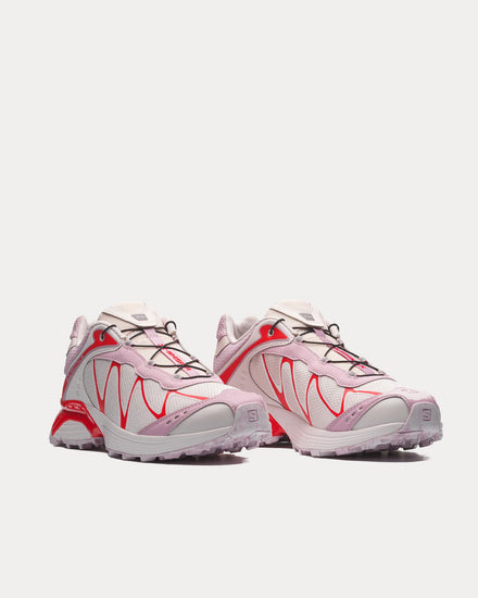 Salomon XT-Whisper 'Nostalgia' Lilac Ash / Fiesta / Dawn Pink Low Top Sneakers - 3
