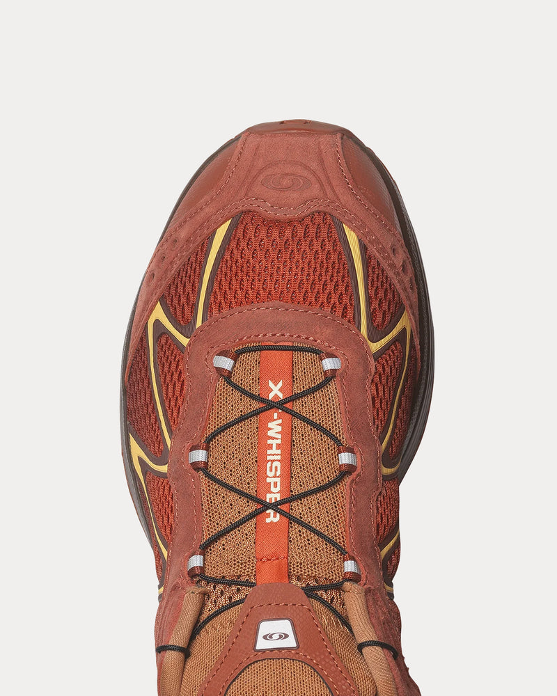Salomon Unisex XT-Whisper 'Red Ashes' Pecan Brown / Chili Low Top