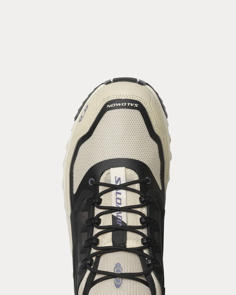 Salomon ACS+ FT Almond Milk / Black / Blue Granite Low Top Sneakers - 5