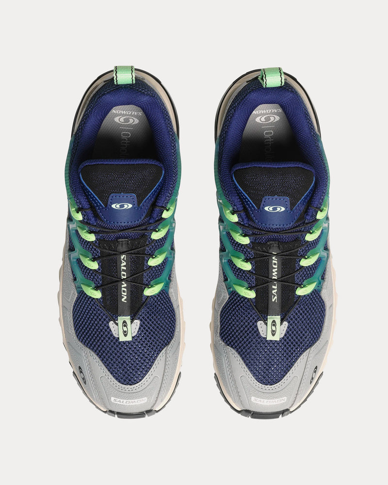 Salomon ACS + OG Quarry / Blue Print / Green Ash Low Top Sneakers - 2