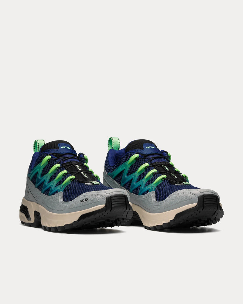 Salomon ACS + OG Quarry / Blue Print / Green Ash Low Top Sneakers - 3
