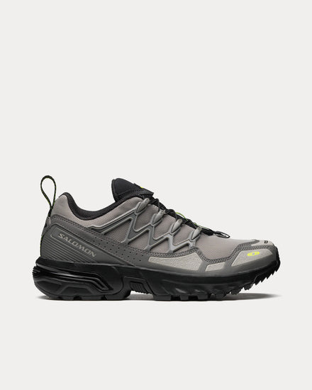Salomon Unisex ACS + Pewter / Black / Safety Yellow Low Top Sneakers