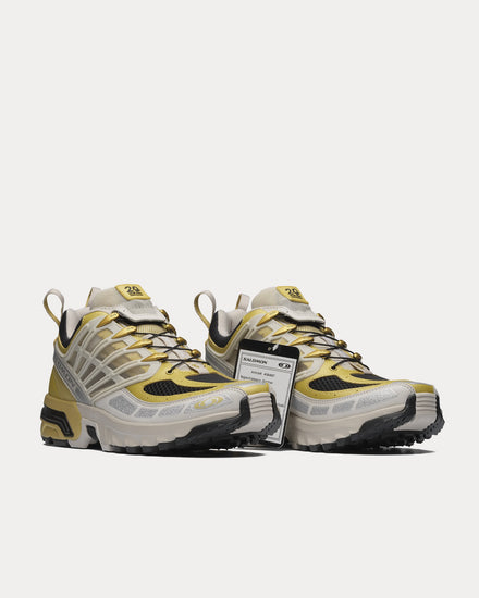 Salomon ACS Pro '20 Years Anniversary' Rich Gold Old / Silver Cloud Low Top Sneakers - 3