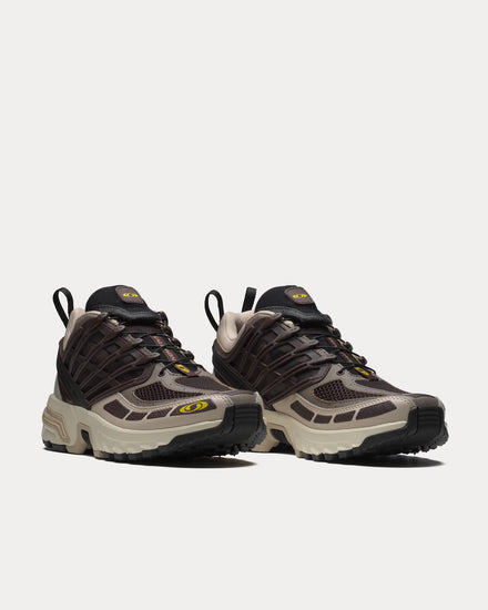 Salomon ACS Pro Black Coffee / Oxford Tan / Cress Green Low Top Sneakers - 3