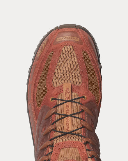 Salomon Unisex ACS Pro Pecan Brown / Chili Low Top Sneakers