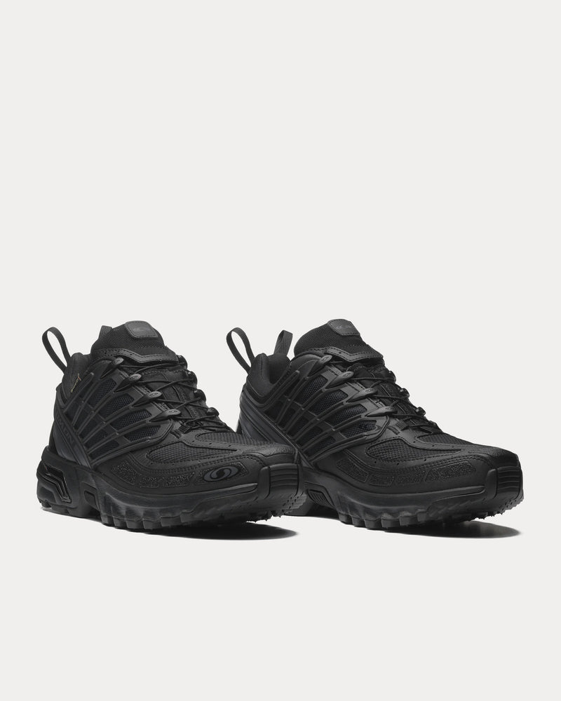 Salomon ACS Pro Gore-Tex Black / Black Low Top Sneakers - 3