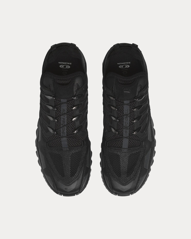 Salomon Unisex ACS Pro Shell Black / Black Low Top Sneakers