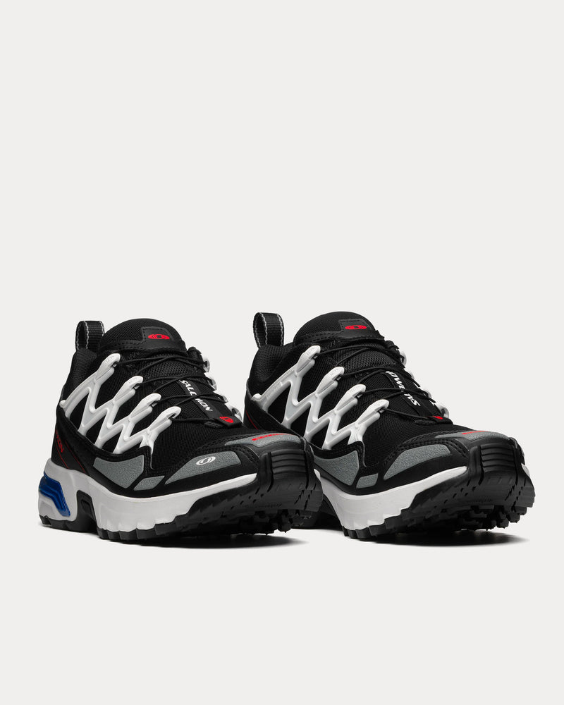 Salomon ACS + Black / White / Poppy Red Low Top Sneakers - 3