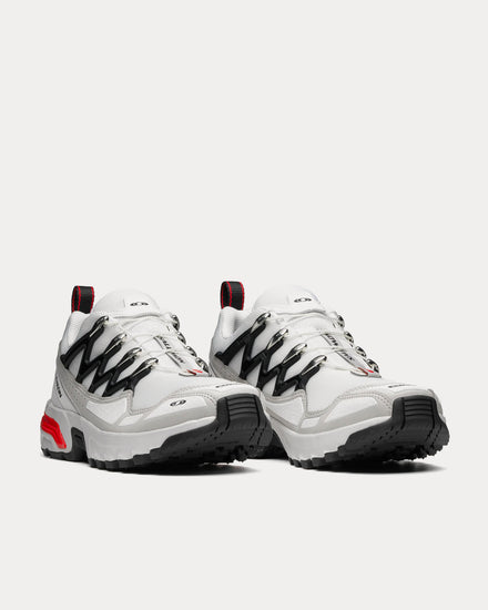 Salomon ACS + Lunar Rock / White / Poppy Red Low Top Sneakers - 3