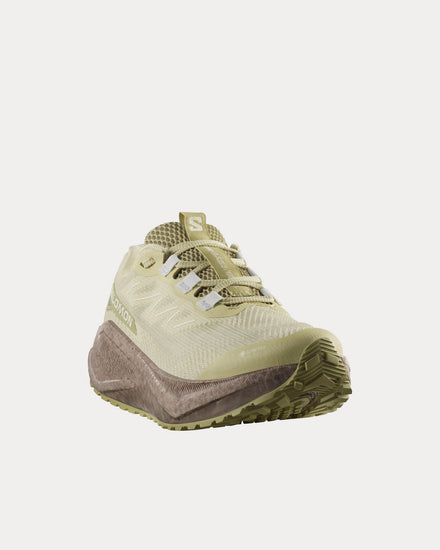 Salomon Aero Blaze 3 GRVL Gore-Tex Green Haze / Iron / Ice Flow Running Shoes - 3